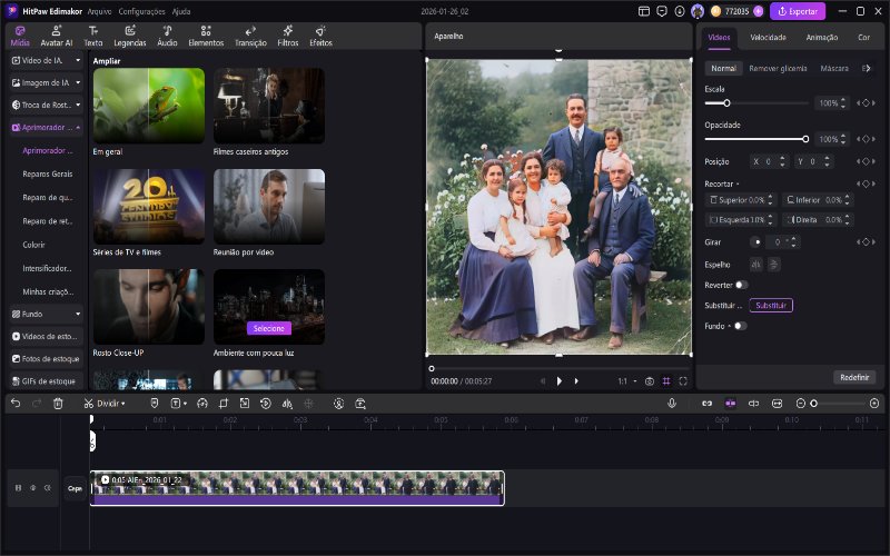 Aplicativo gratuito para aprimorar vídeos em 4K online.JPG