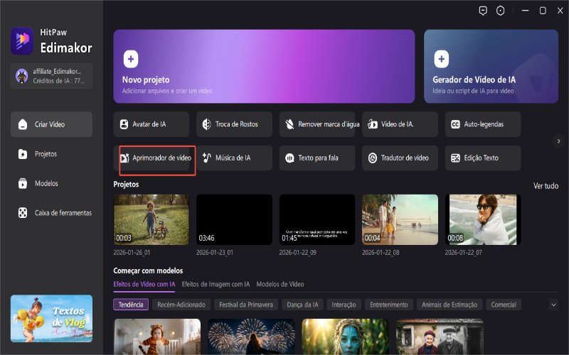 Aplicativo gratuito para aprimorar vídeos em 4K online.JPG