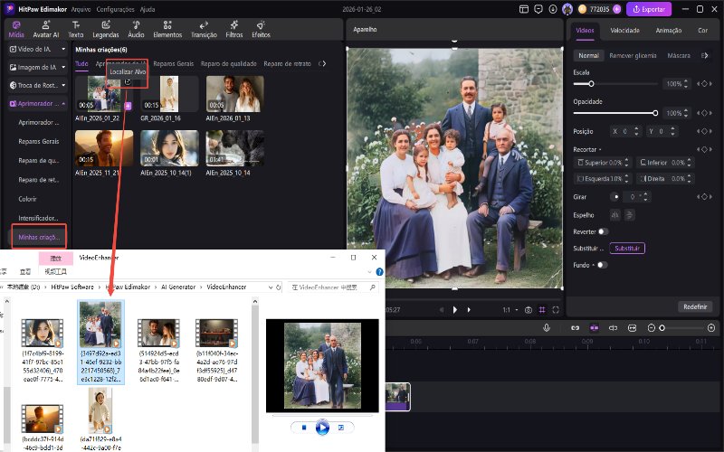 Aplicativo gratuito para aprimorar vídeos em 4K online.JPG