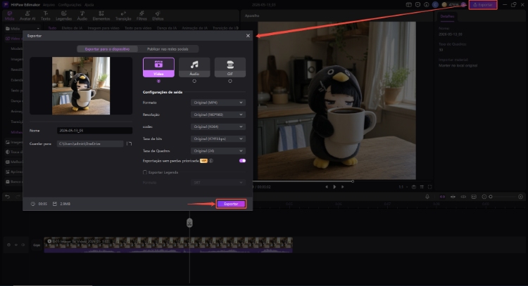 gerar vídeo do gugugaga com seedance 2.0 no edimakor