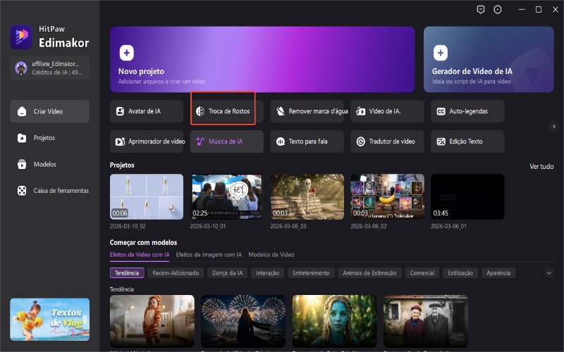 Troca de rostos de casais com IA online grátis