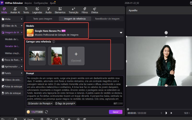 Criador de fotos de casais com IA