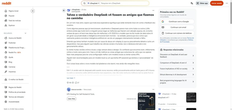 deepseek v4 debate mercado