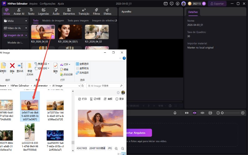 dicas de edição de fotos vintage estilo retrô com IA hitpaw edimakor