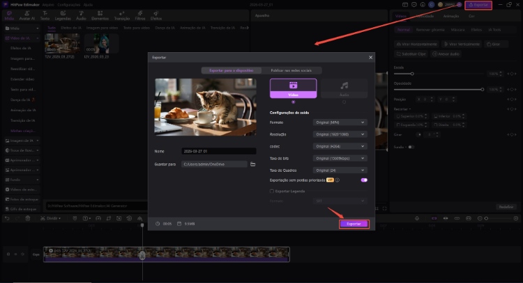 métodos de geração de vídeo por ia passo 6