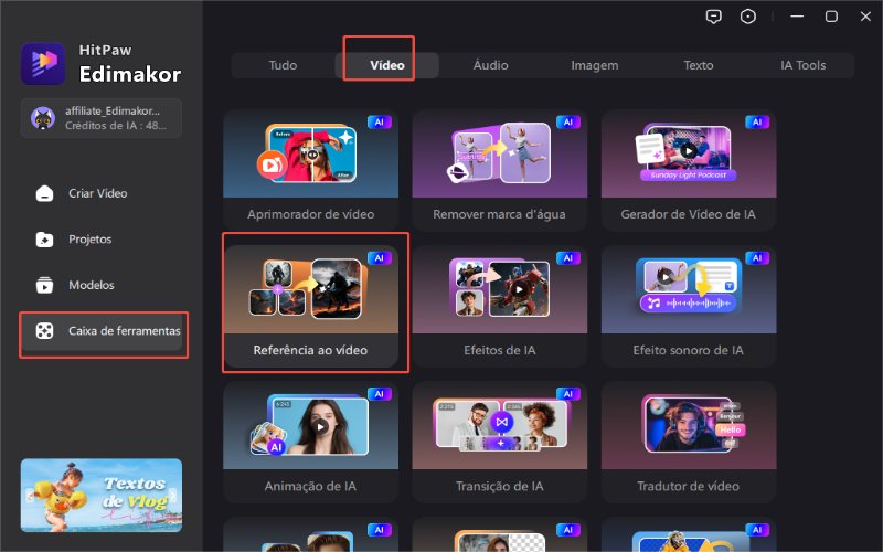 Predefinições subaquáticas de IA