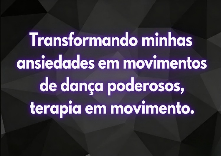 vídeo de dança para transformar ansiedades
