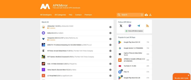 apkmirror apk seguro
