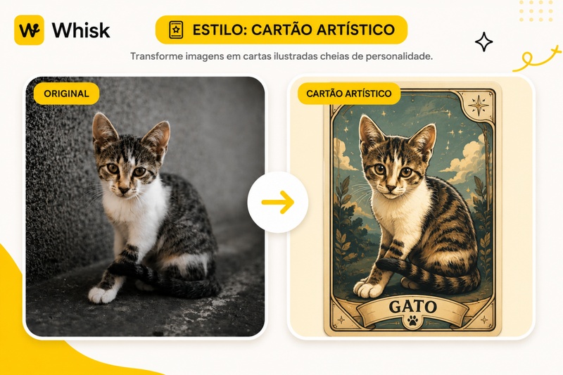 cartao artistico whisk