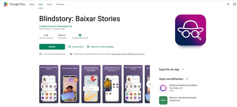 app ver stories instagram anonimamente
