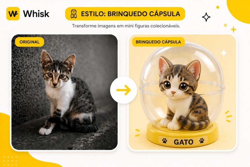 brinquedo capsula whisk