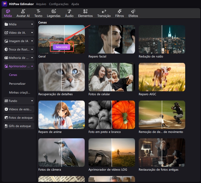 melhorar qualidade imagem