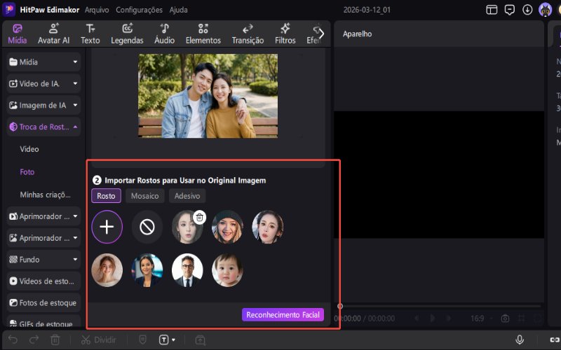 Aplicativo gratuito para troca de rostos de casais
