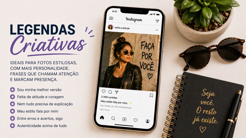 legendas criativas instagram