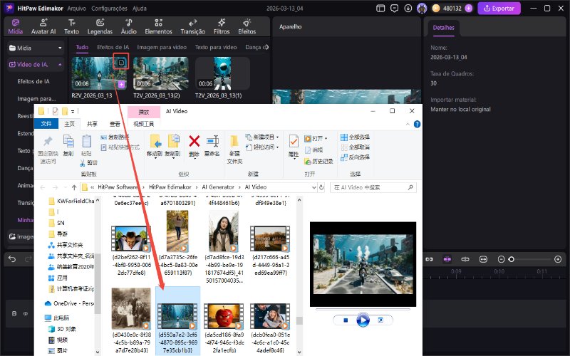Dog Underwater Ai Video
