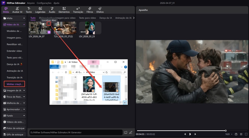 resultado video higgsfield ai