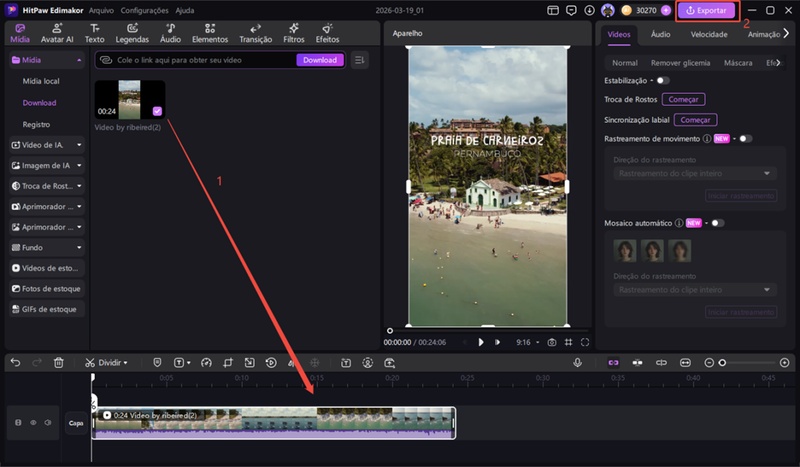 revisar video antes exportar edimakor