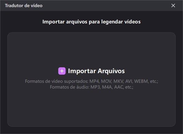 importar vídeo no edimakor