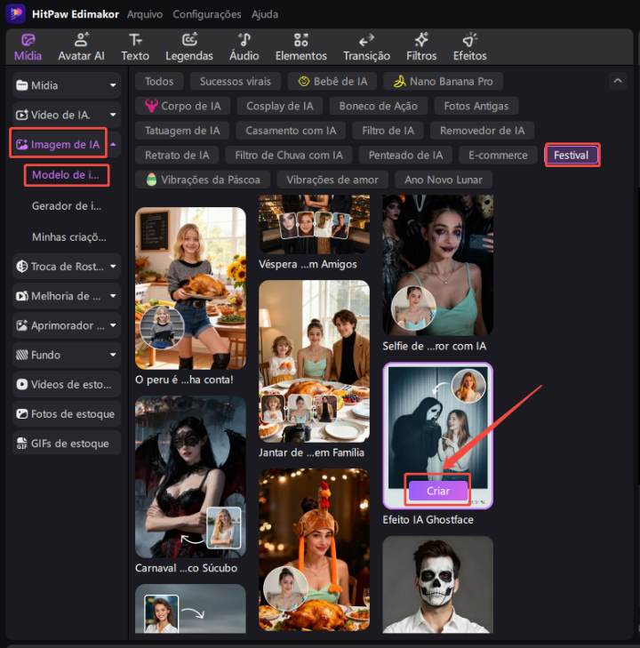 foto ghostface ai passo 2