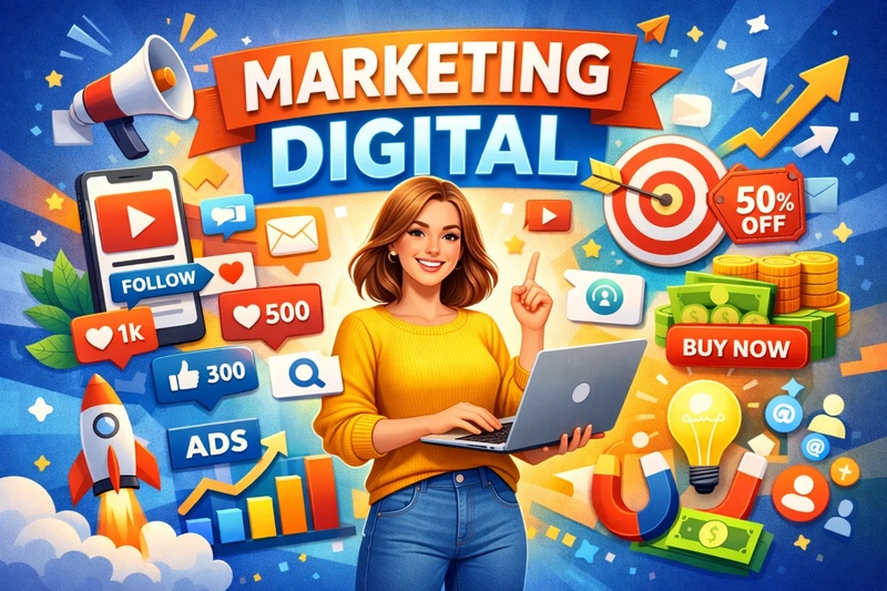 imagens marketing grok ai