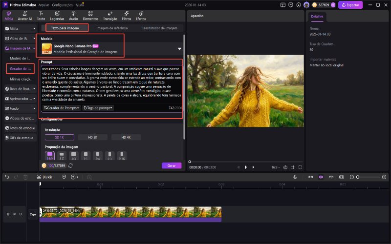Exemplos de prompts do Grok Imagine