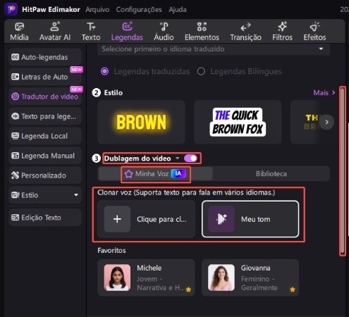 a legenda do hianime não está aparecendo