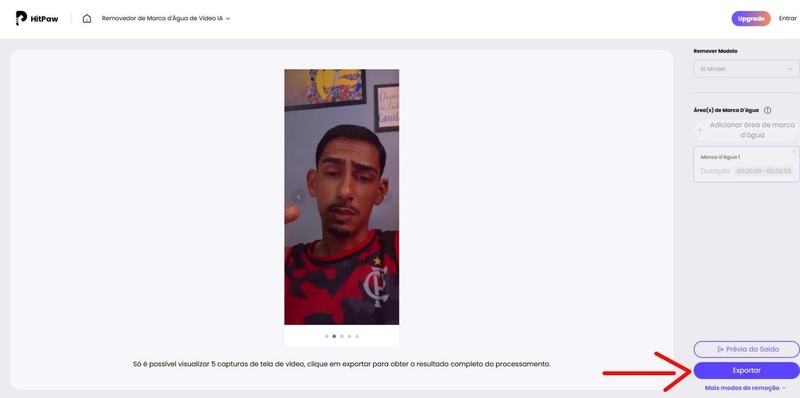 exportar kwai sem marca dagua