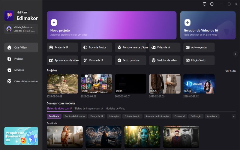 HitPaw Edimakor Baixe e execute