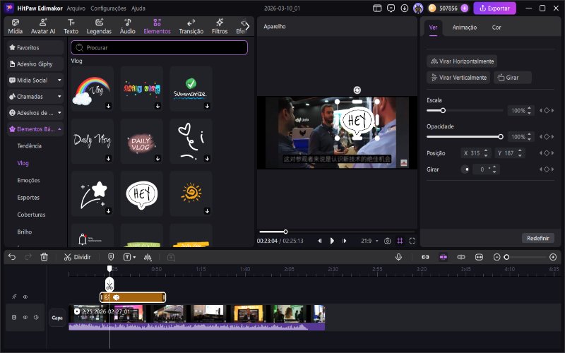 Adicione texto ou elementos à faixa.