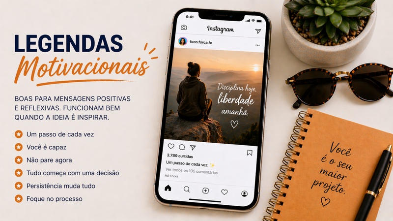 legendas motivacionais instagram