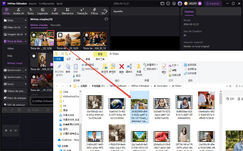 Troca de vários rostos com IA grátis