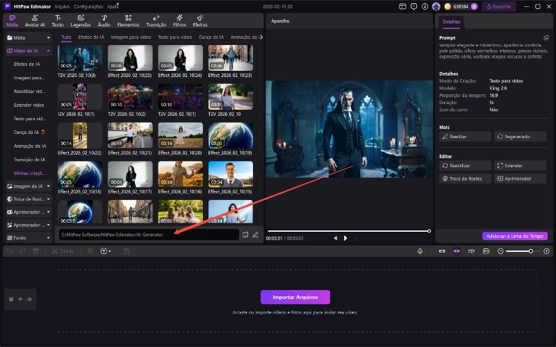 Localização de vídeo gerado aberto.Jpg