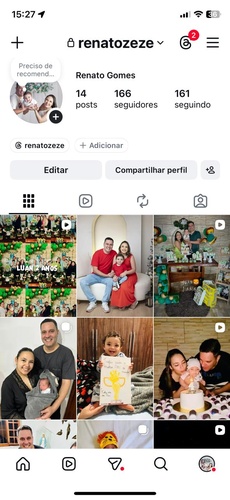 perfil instagram verificado