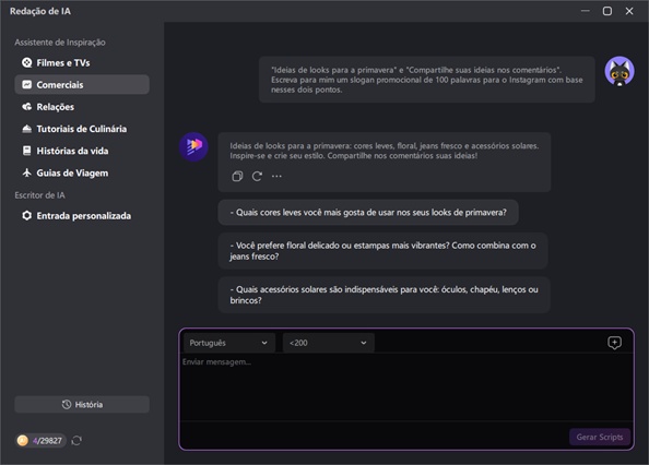 otimizar roteiro com ia