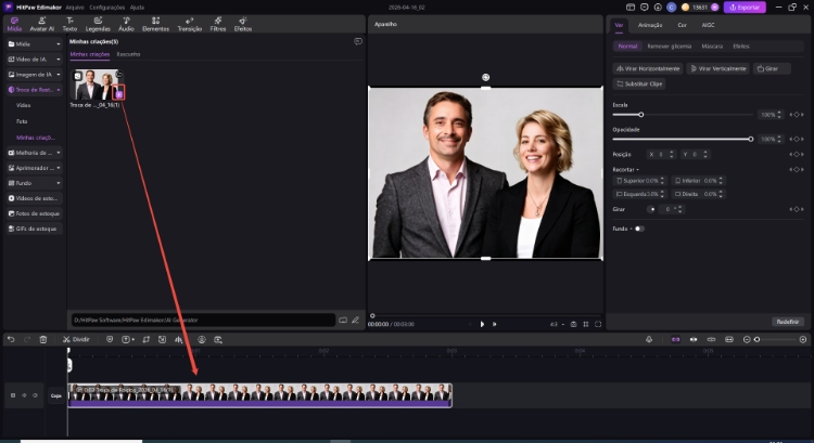 troca de rostos no photoshop com ia grátis