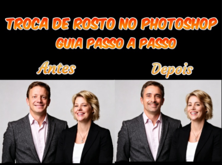 como fazer troca de rosto no photoshop