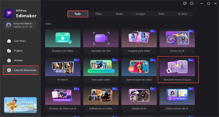 passo 1 de remover marca dágua de foto