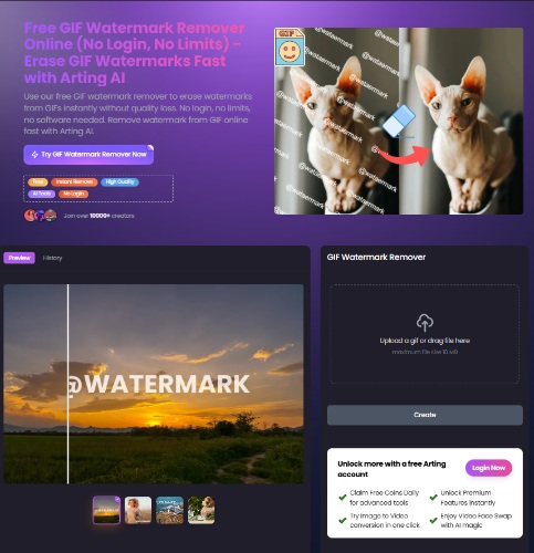 remover marca d’água imgflip gif arting ai