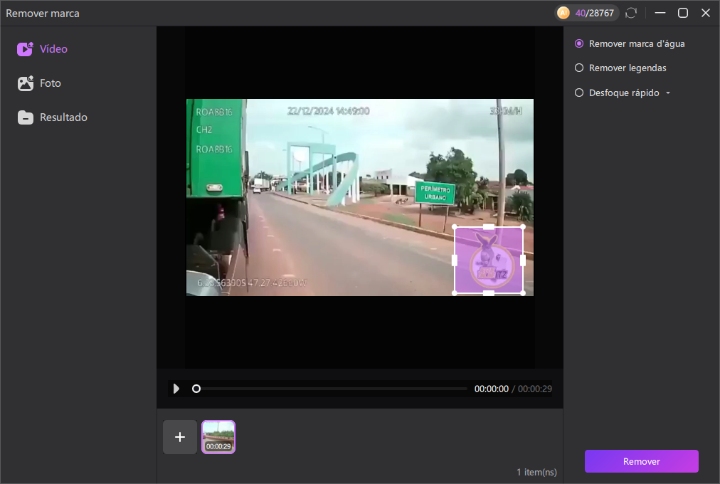 remover marca d'água do reddit interface edimakor
