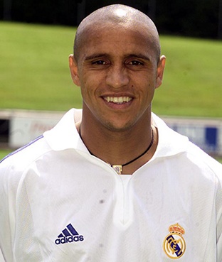 foto de roberto carlos no real madrid