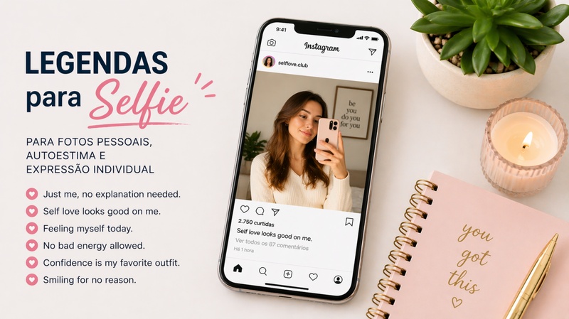 legendas selfie instagram