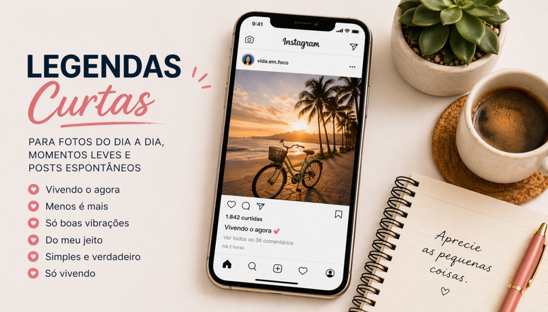 legendas curtas instagram