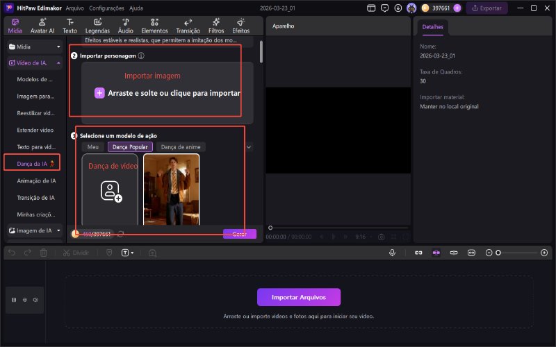 Dança Singari Ai solicita dança Edimakor Ai