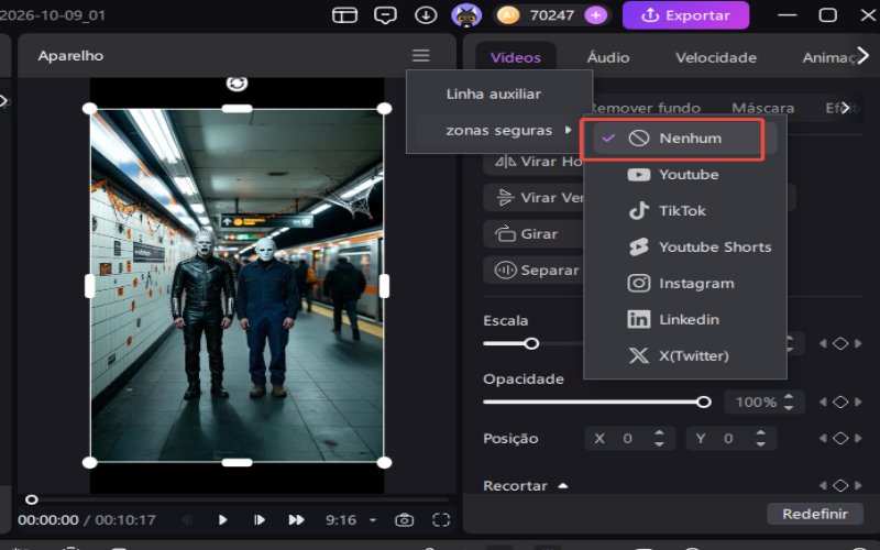 Modelo de Zona Segura para Redes Sociais