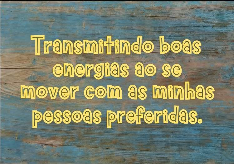 vídeo de dança espalhando boas vibrações