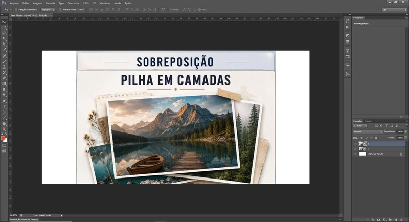 passo 1 abrir imagens photoshop