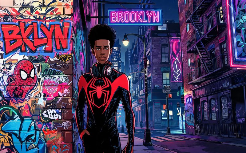  Miles Morales versão urbana