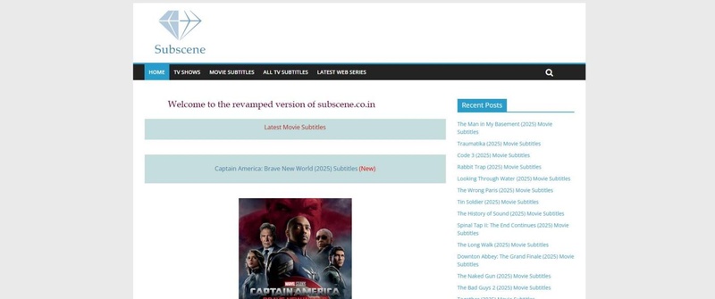 site subscene legendas