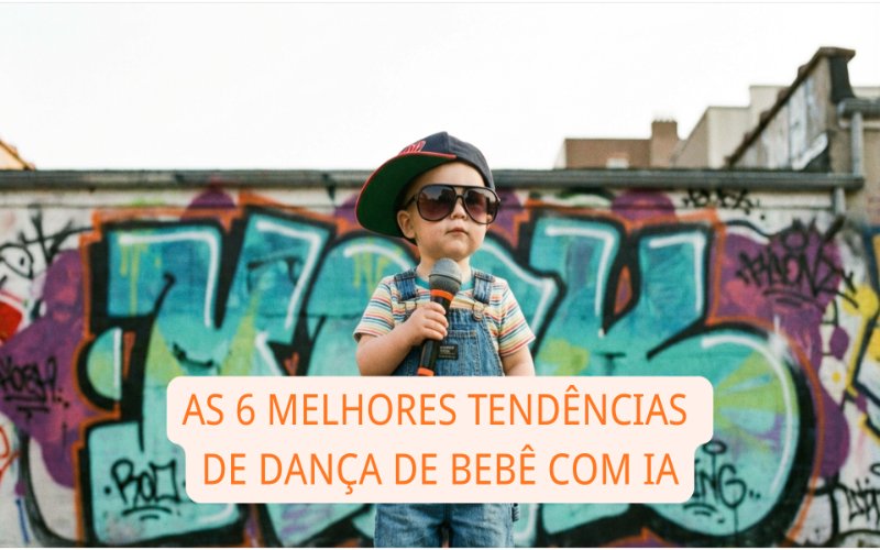 prompt de IA para dança de bebê em alta