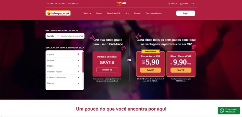 bate-papo uol nostalgia